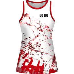 Ladies Crew Neck Vest Front